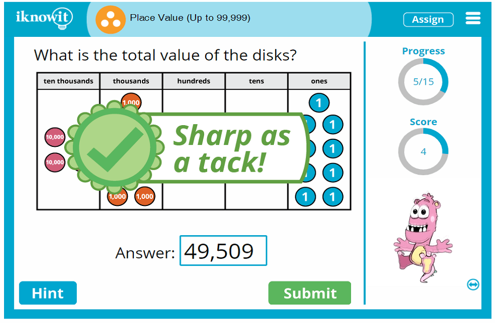 Third Grade Learn Place Value to Five Digits Lesson