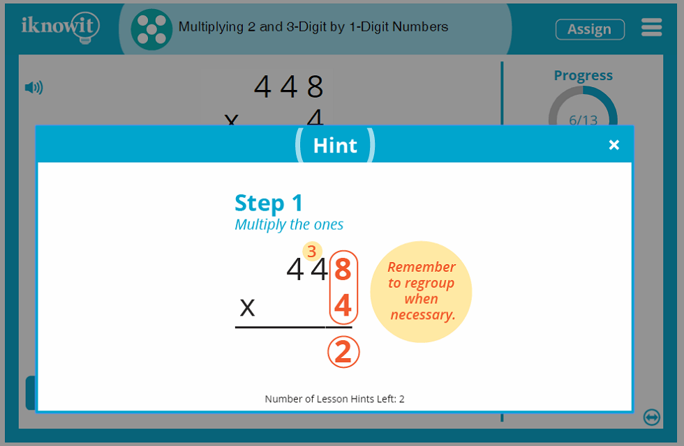5th Grade Multiplying 2-and-3 Digit Numbers by 1 Digit Numbers 5th Grade Lesson