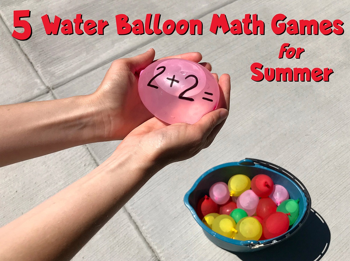 Water Balloon Math Games