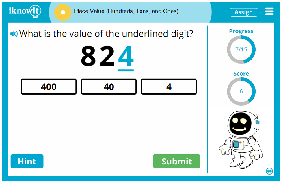 Interactive Math Lesson Place Value With Hundreds Tens And Ones