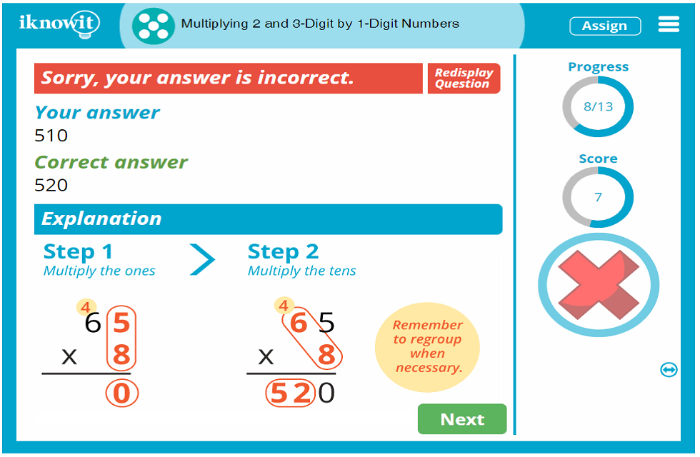 Russan 2 Digit By 2 Digit Multiplication Steps