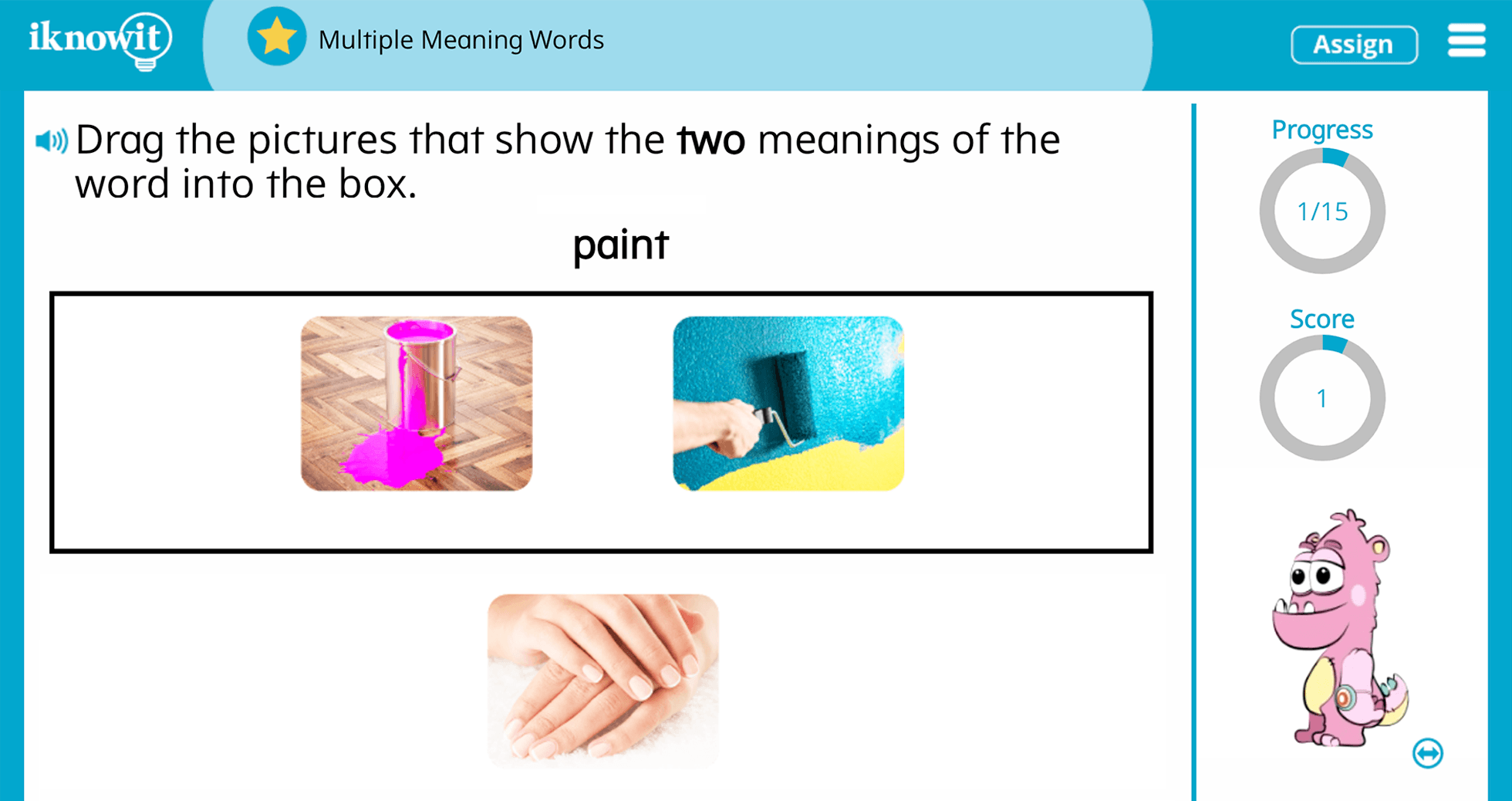 Kindergarten Multiple Meaning Words Homonyms Practice Interactive Lesson Kindergarten Multiple Meaning Words Homonyms Practice Interactive Lesson